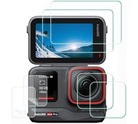 Film de Protection d'Ecran pour Insta360 Ace Pro Insta 360 Ace Pro LCD + objectif Protecteur Verre Trempé 0,3mm Dureté 9H Anti-Rayure Anti-Bulle -Lot de 6