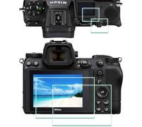 Film de Protection d'Ecran pour Nikon Z 7II Z 6II Z7 II Z6 II + Écran supérieur Z 7 II Z 6 II Protecteur Verre Trempé Optique 0,3mm Dureté 9H Anti-Rayure Anti-Bulle -Lot de 4