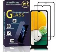 Film de protection d'écran - VCOMP - Samsung Galaxy A13 5G - Verre Trempé - Pack de 2 - Noir