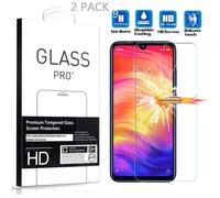 Film de Protection d'écran - Xiaomi - Redmi Note 7 - Verre Trempé - 2 Pack - Résistant aux Rayures