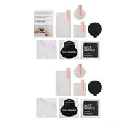 Film de protection d'objectif en verre trempé pour DJI pour OSMO Action 5 Pro, film de protection anti-rayures avec couvercle d'objectif en silicone, montage sans bulles, transparent (Glass)