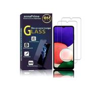 Film de protection écran en verre trempé - VCOMP - Samsung Galaxy A14 5G 6.6" - Pack 2 - Anti-bulles silicone - Couvre partie plate