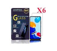 Film de protection écran en verre trempé - VCOMP - Xiaomi Redmi Note 11 / Note 11S 6.43" - Pack 6 - Anti-bulles - Anti-rayures