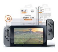 Film de Protection Écran - Orzly - Nintendo Switch - Verre Trempé - Ultra Résistant - Oléophobe