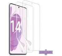 Film De Protection Écran Tpu Pour Xiaomi Redmi Note 14 Pro 4g / 14 Pro 5g / 14 Pro Plus 5g - Lot De 2, Couverture 3d Complète, Hd Anti-Rayures