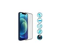 Film de protection écran - Verre trempé - iPhone 12 Mini - 0.33 mm - Anti-rayure - Intégral noir