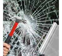 Film de protection en verre transparent, 44 x 300 cm, auto-adhésif, anti-éclats, pour fenêtre de voiture