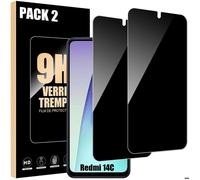 Film de protection en verre trempé - Xiaomi - Redmi 14C - Anti-espion - Résistant aux rayures - 9H