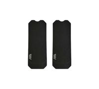 All Mountain Style Protège-manivelle vélo 380 µm PVC Honeycomb semi-rigide Noir, résistant eau/boue