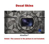 Film de protection pour appareil photo SONY jas100,M6,M7,décalcomanie,peau,autocollant,enveloppe,étui,protecteur,convient aux modèles jas100 VI/RX 100 VII - Type Nordic Titanium
