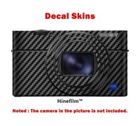 Film de protection pour appareil photo SONY jas100,M6,M7,décalcomanie,peau,autocollant,enveloppe,étui,protecteur,convient aux modèles jas100 VI/RX 100 VII - Type Carbon Fiber Black