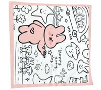 Film de protection pour objectif d'appareil photo - Tissu de rangement adhésif pour maquillage, tissu de protection pliable, sac à cosmétiques multi-usage, à poser à plat pour beauté et maquillage, D