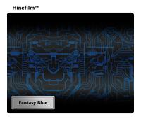 Film de protection pour objectif,Premium,pour Olympus M.ZUIKO DIGITAL ED 12-40mm f/2.8 PRO - Type Fantasy Blue