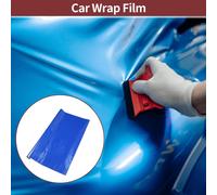 Film De Protection Pour Voiture Deep Blue 80X152Cm Extérieur Intérieur Vinyle Couverture 5.5Mil 1 Pc Pvc Universel
