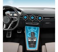 Film de protection PPF anti-rayures en TPU transparent pour console centrale de voiture Audi TT/TTS 2015-2024 (style A/conduite à droite)