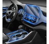 Film de protection PPF en TPU transparent anti-rayures pour console centrale intérieure de voiture pour Toyota Highlander 2020-2022 (style B pour gauche/transparent)