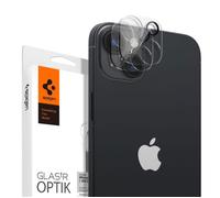 Film de protection - Spigen - AGL05229 - Verre trempé - Compatible iPhone 14/14 Plus - Protection caméra arrière