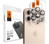 Film De Protection - Spigen - Agl08862 - Verre Trempé 9h - Compatible Iphone 16 Pro - 2 Pièces