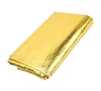 Film de Protection Thermique, 99 X 119 Cm Ruban Auto-adhésif Réfléchissant à Isolation Thermique pour Envelopper les Fils et les Conduites de Carburant (Or)