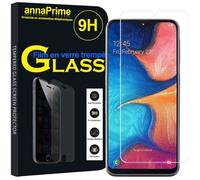 Film de protection - VCOMP - Samsung Galaxy A20E - Verre Trempé - Transparent - Résistant aux rayures