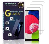 Film de protection - VCOMP - Samsung Galaxy A52S 5G - Pack de 3 - Verre trempé - Résistant aux rayures