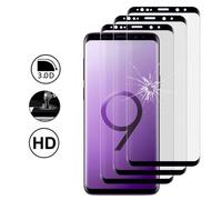 Film de protection - VCOMP - Samsung Galaxy S9 5.8"" - Verre trempé - 3 pièces - Résistant aux rayures