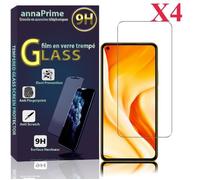 Film de protection - VCOMP - Xiaomi Mi 11 Lite - Verre Trempé - Pack de 4 - Protection écran