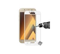 Film de protection verre trempe incurve integral Samsung Galaxy A3 (2017) -BLANC -