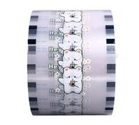 Film de Scellage pour Gobelet Bubble Tea, Rouleau de Film pour Scellage de Gobelets en PP et Papier, Compatible avec Machine de Scellage de Boissons