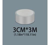 Film De Seuil De Porte De Pare-Chocs De Garniture De Voiture En Fibre De Carbone Transparente,Protège-Rayures,Bande D'autocollant De Voiture,Film De Carrosserie Invisible - Type 3cmx3m