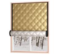 Film de Survitrage Thermo Coupe-Vent Kit D'isolation de Fenêtre pour L'hiver avec Ruban Adhésif, Rideau de Protection Thermique pour Cuisine Salon Balcon(140x200 cm)