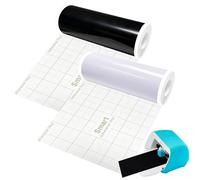 Film de transfert en vinyle intelligent permanent pour Cricut Joy, 14 cm x 200 cm + 200 cm Film de transfert traceur pour ordinateurs portables, téléphones, murs et plus encore