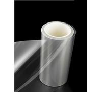 Film de transfert PET résistant aux hautes températures - Feuille de prétraitement DTF A3 transparente brillante double face for impression par sublimation/plastification(1mx5m)
