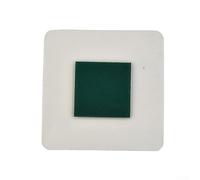 Film de visionnage de champ magnétique flexible pour la recherche scientifique, l'enseignement et le contrôle qualité - Membrane de détection de champ statique vert foncé (C) - 50 x 50 mm