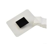 Film de visionnage de champ magnétique pour détection de champs magnétiques statiques, 50 x 50 mm, 25 x 25 mm, 30 x 30 mm, couleur jaune, effet gris, outil portable pour Sci(A)