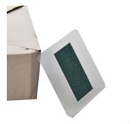 Film de visualisation de champ magnétique pour détection de motifs magnétiques statiques - Vert foncé 50 x 75 mm et 101 x 101 mm Outil de mesure flexible pour Sci(E)