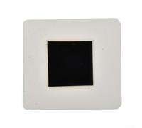 Film de visualisation magnétique 50 x 50 mm, détecteur de carte jaune pour motifs de terrain, outil scientifique flexible pour l'éducation (gris, 30 x 30 mm)