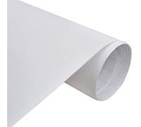vidaXL – Film de protection auto-adhésif PVC Blanc mat, résistant à l'eau 100 x 150 cm