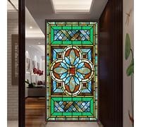 Film décoratif pour fenêtre de style église - Film teinté givré - Pour la maison et le bureau - 90 x 100 cm