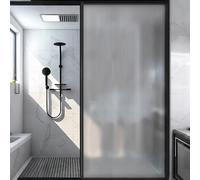 Film décoratif statique pour fenêtre en verre dépoli pour salon, cuisine, salle de bain, porte coulissante