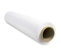 Film d'emballage étirable, film plastique blanc pour l'emballage, rouleau de protection en plastique pour l'expédition, rouleau de 50 cm et jusqu'à 400 m étirable - Ofituria (1 unité)