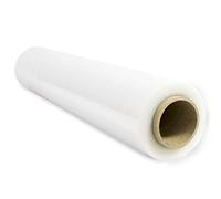 Film d'emballage étirable, film plastique transparent pour l'emballage, rouleau de protection en plastique pour l'expédition et, rouleau de 50 cm et jusqu'à 400 m étirable - Ofituria (1 unité)