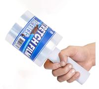 Film d'emballage étirable TAPEBEAR 4" x 1000 pieds avec poignée, épaisseur de 60 gauges, résistant et auto-agrippant, film plastique transparent industriel pour palette, idéal pour déménagement et emb