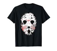 Film d'horreur rétro Liller dans un masque de hockey T-Shirt