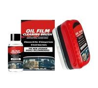 Film d'huile de verre de voiture, brosse de nettoyage portable, outil de lavage de fenêtre, équipement de nettoyage anti-buée pour voiture, SUV, RV, automobile, moto, véhicule, camion, entretien de