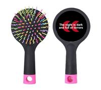Film Dialogue Night Dark Terrors Brosse à cheveux démêlante Base coussin