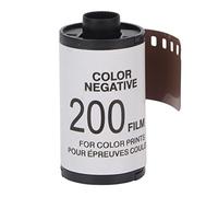 Film d'impression Couleur, Film d'impression Couleur 35 mm,8 Feuilles de Films Couleurs pour Appareil Photo 35 mm ISO 200 Haute définition, Large Exposition, Contraste élevé