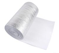 Film d'isolation thermique en feuille d'aluminium, rouleau réfléchissant la chaleur de 3 mm d'épaisseur, pour murs, radiateurs, amélioration de la maison, matériau économie d'énergie, noyau en coton