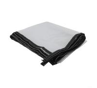 Film d'isolation thermique pour fenêtre, étanche à la poussière et transparent évolutif en polyéthylène épais (120 x 160 cm)