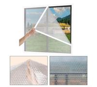 Film d'isolation thermique pour fenêtres, avec film à bulles en PVC pour une meilleure rétention de la chaleur (130 x 150 cm)